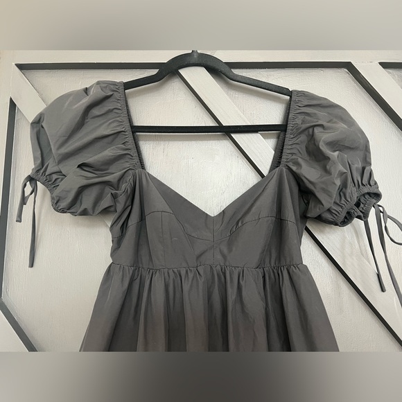 Amanda Uprichard Sicily Dress in Black, Size Medium - Picture 5 of 10